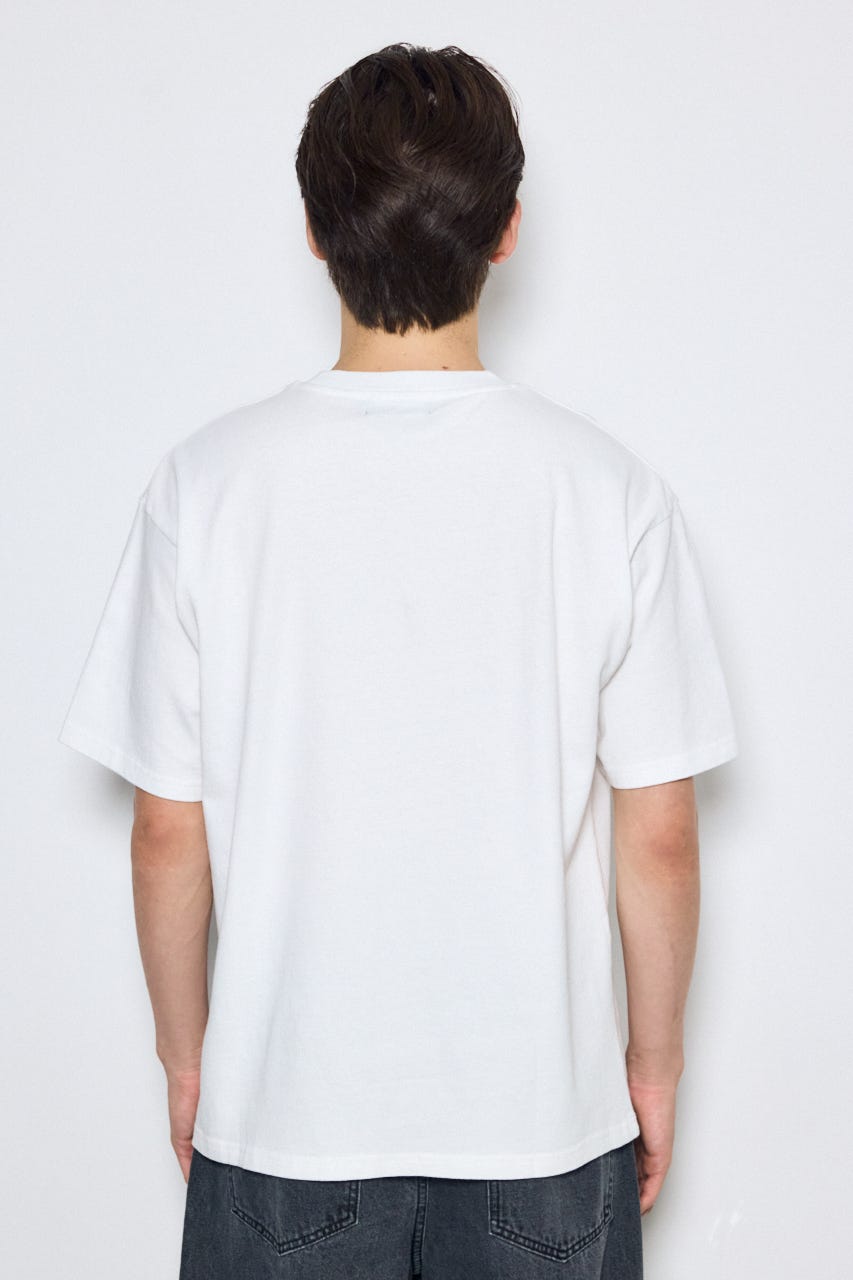 グラフィック半袖TEE 柄WHT L