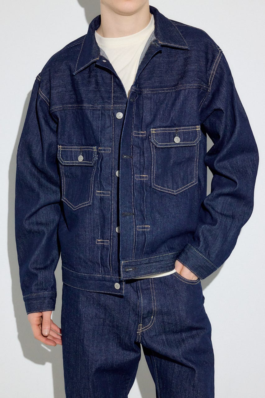 セカンドタイプデニムジャケット One Wash S
