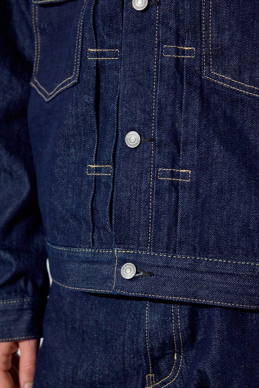 セカンドタイプデニムジャケット One Wash S