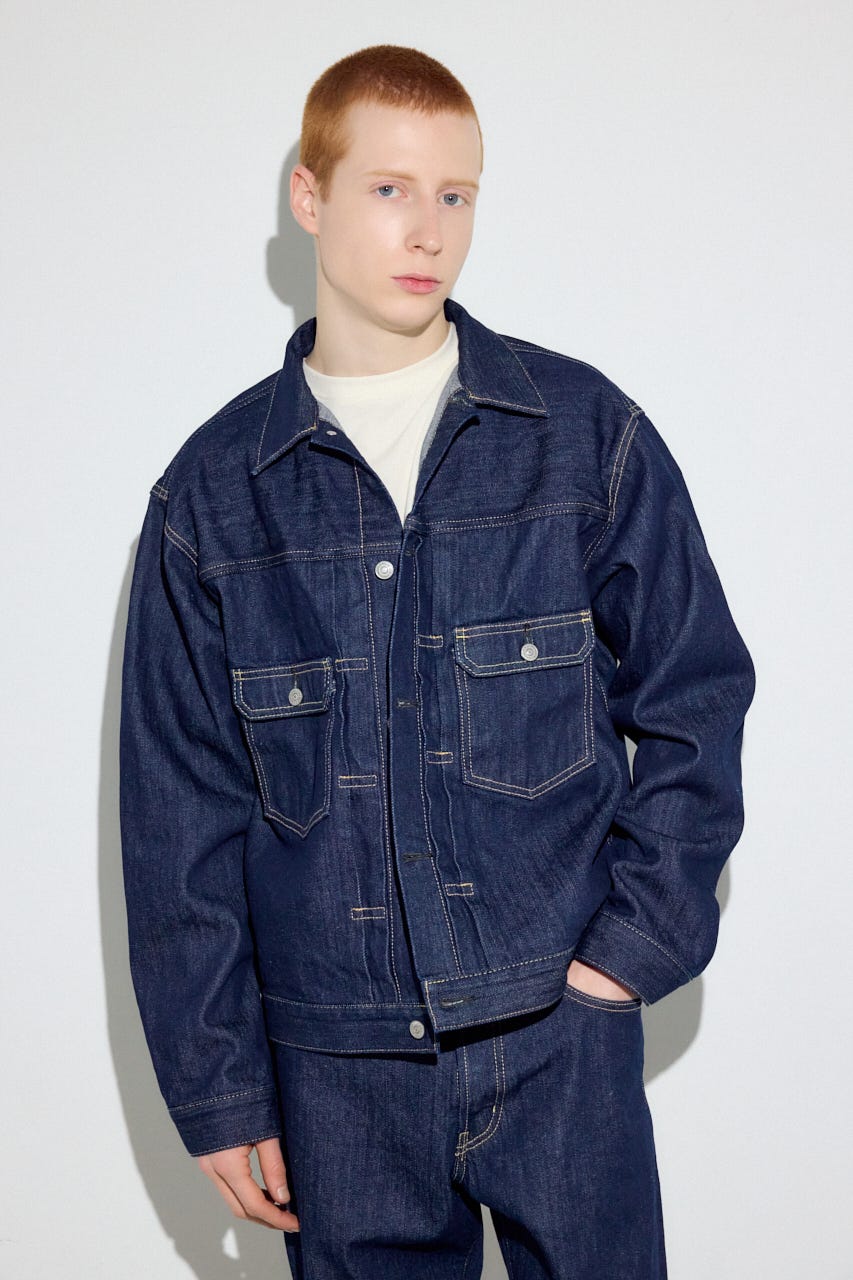 セカンドタイプデニムジャケット One Wash S
