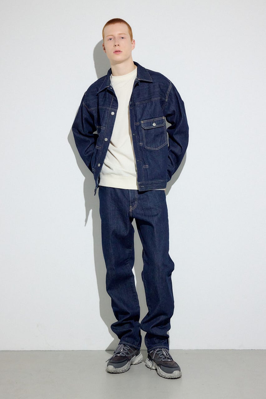 セカンドタイプデニムジャケット One Wash S