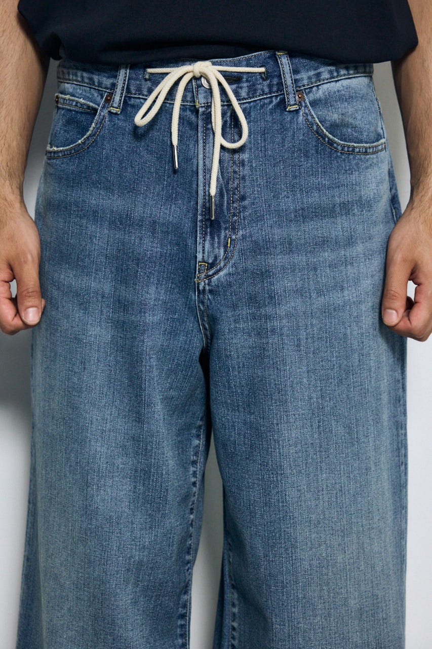 AZUL DENIM リラックスワイド BLU L