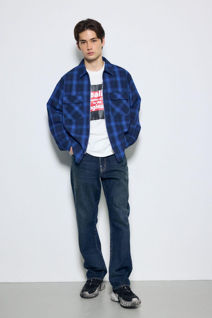 AZUL DENIM ルーズストレート BLU 28inch