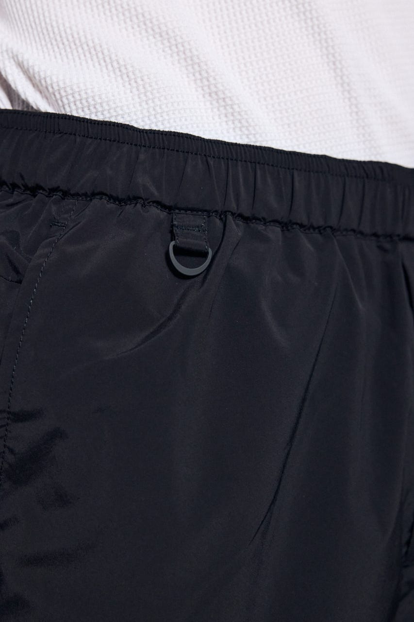 ナイロンイージーパンツ BLK M