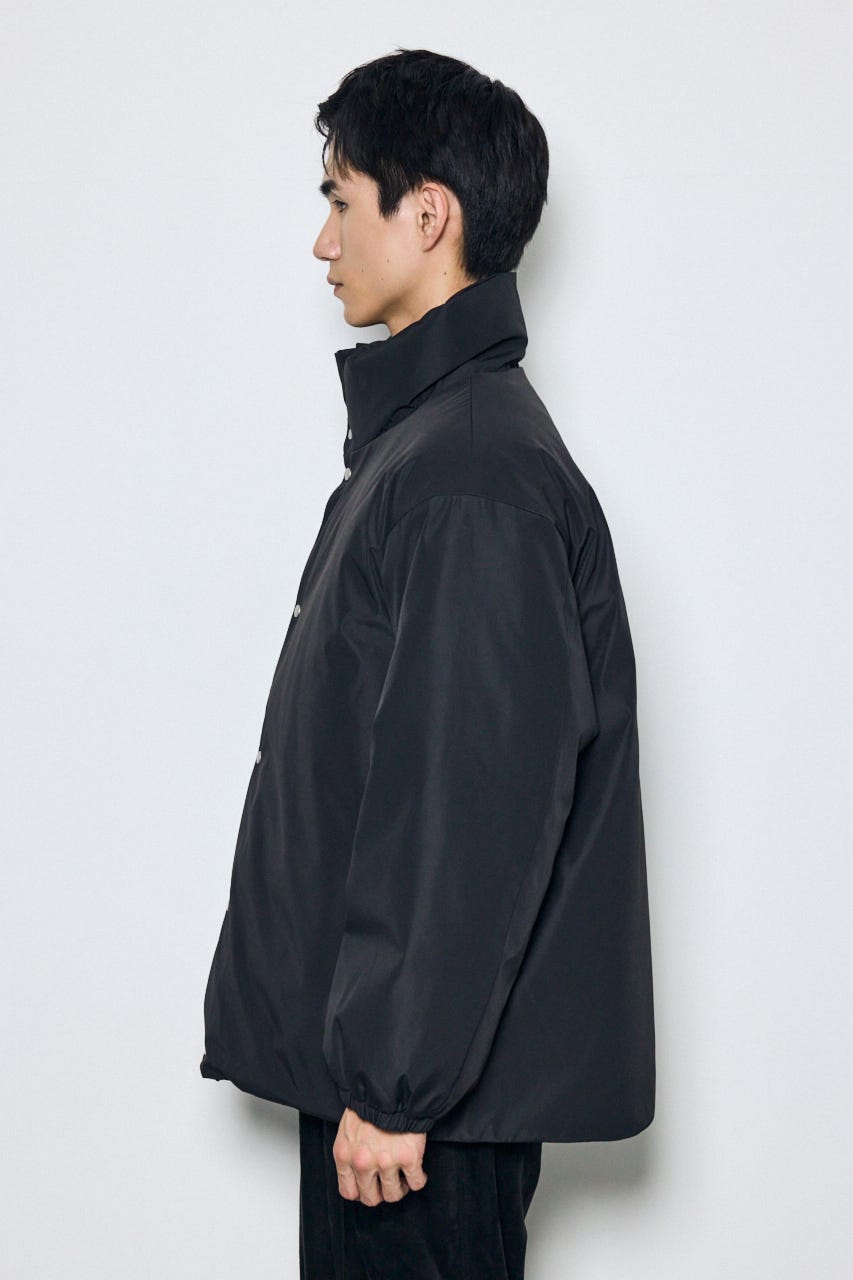 【AW先行アイテム】シームレス中綿ジャケット BLK L