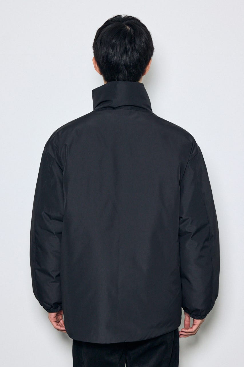 【AW先行アイテム】シームレス中綿ジャケット BLK L