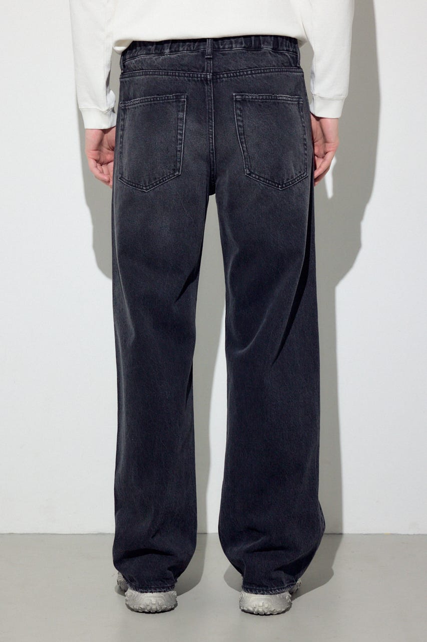AZUL DENIM ワイド BLK M