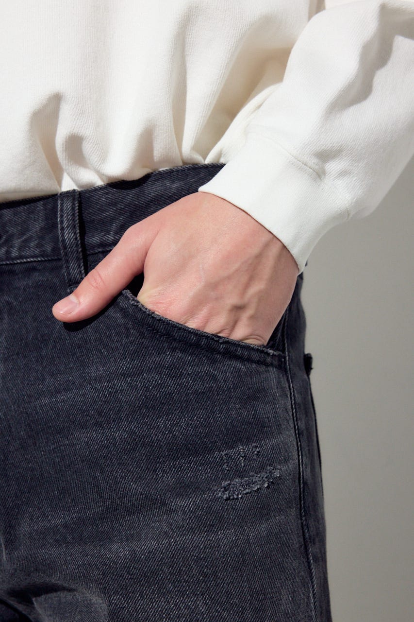 AZUL DENIM ワイド BLK M