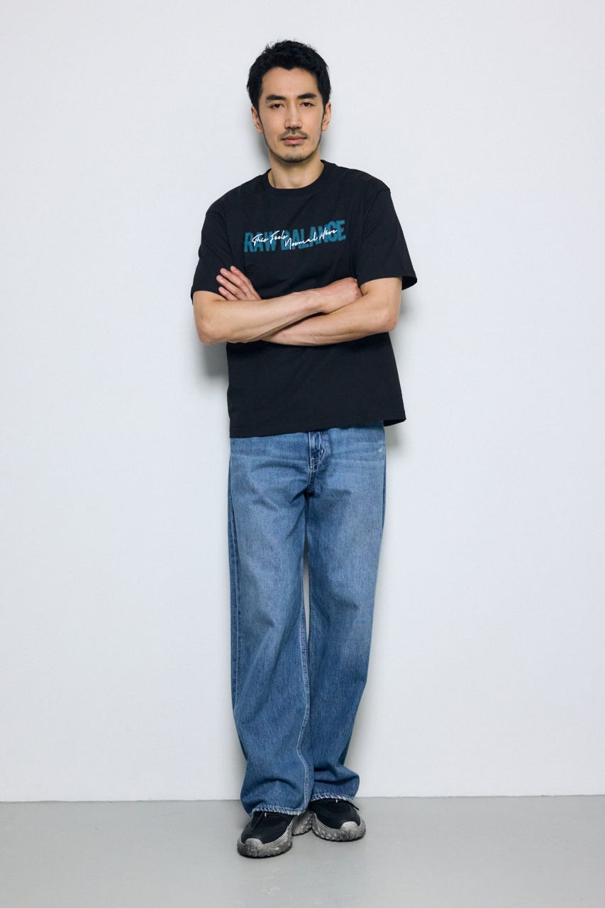 AZUL DENIM ワイド BLU M