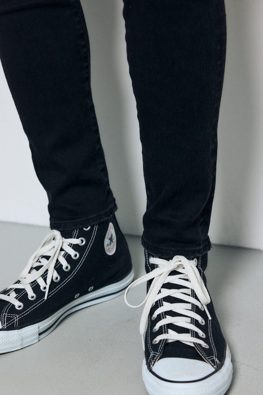 AZUL DENIM リペアスキニー BLK S