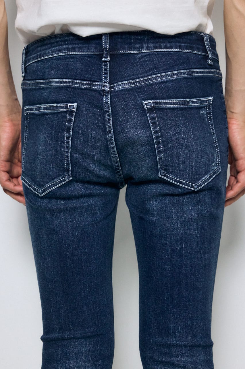 AZUL DENIM リペアスキニー BLU L