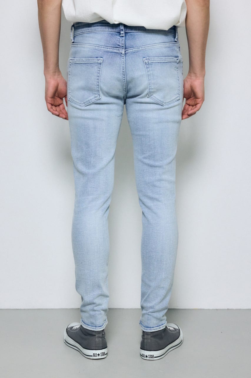 AZUL DENIM リペアスキニー L/BLU S