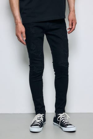 AZUL DENIM リペアスキニー