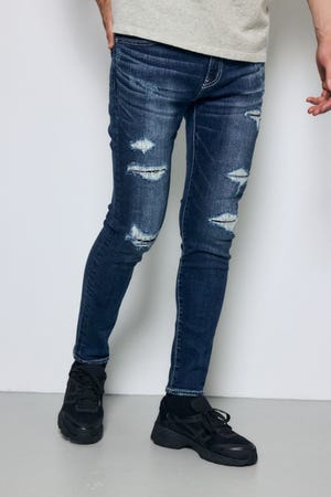 AZUL DENIM リペアスキニー
