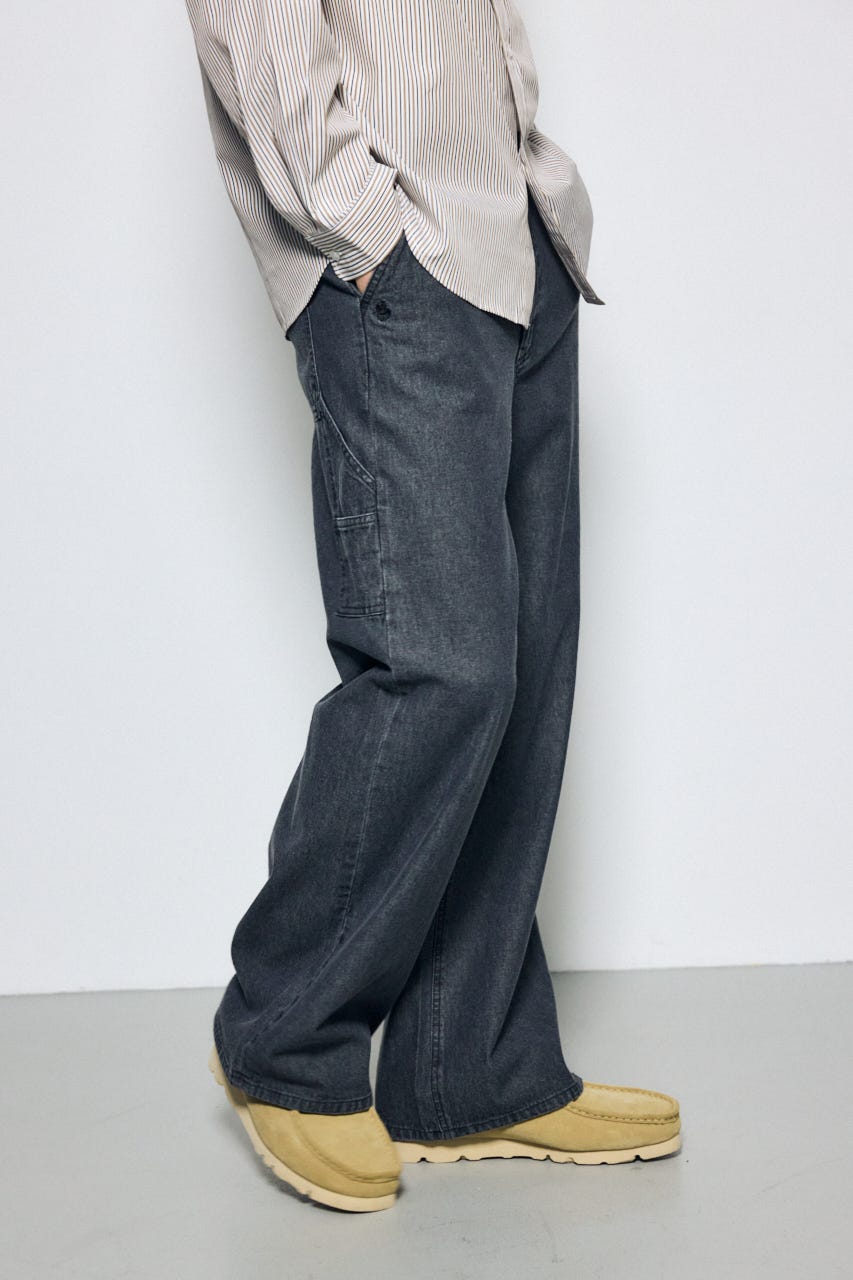 【POLO BCS×AZUL】ペインターデニム BLK L
