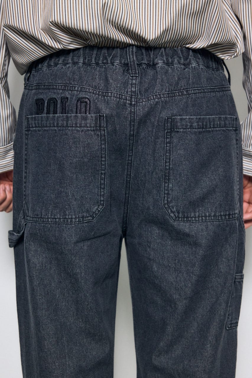 【POLO BCS×AZUL】ペインターデニム BLK L
