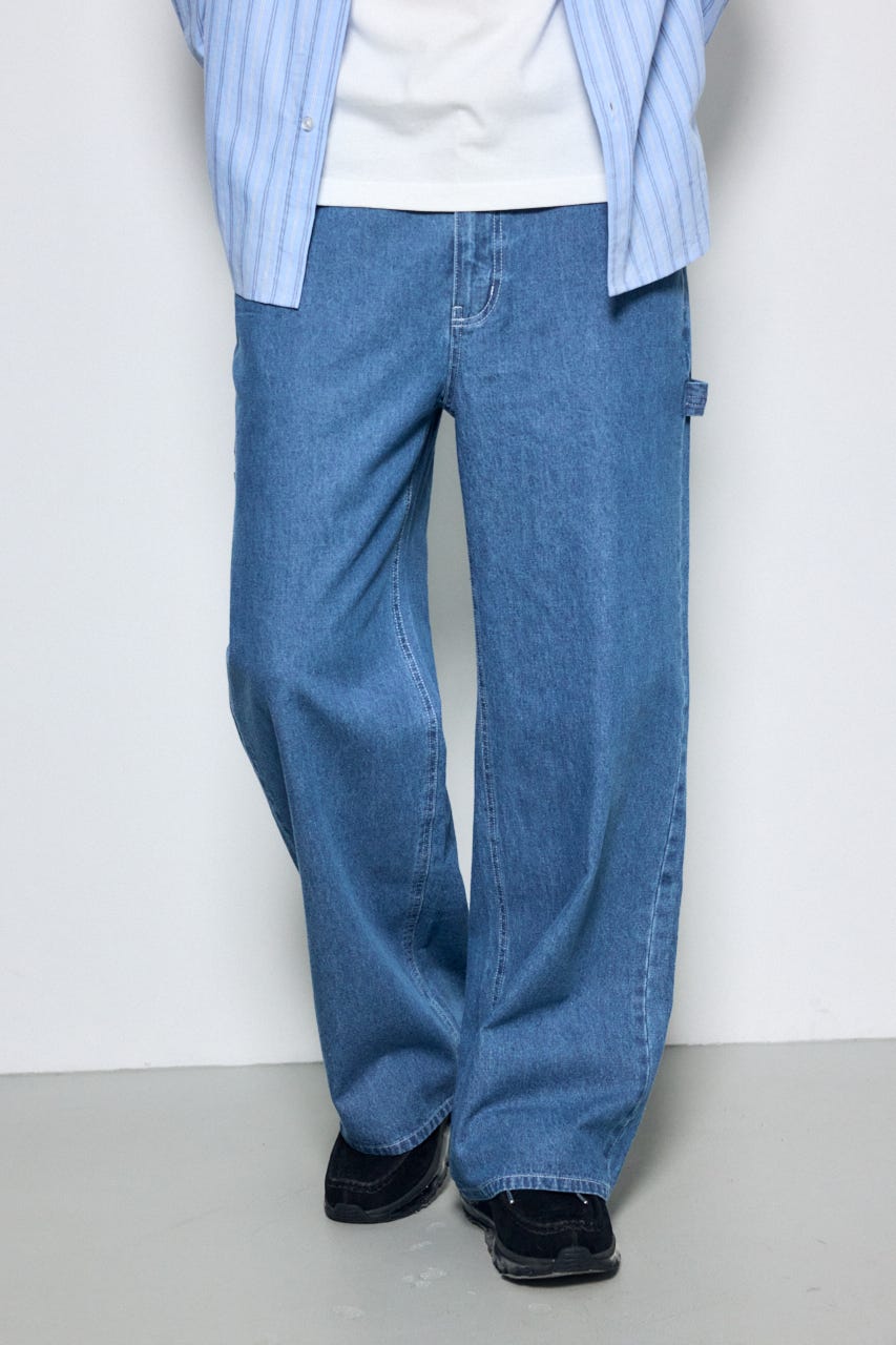 【POLO BCS×AZUL】ペインターデニム BLU L