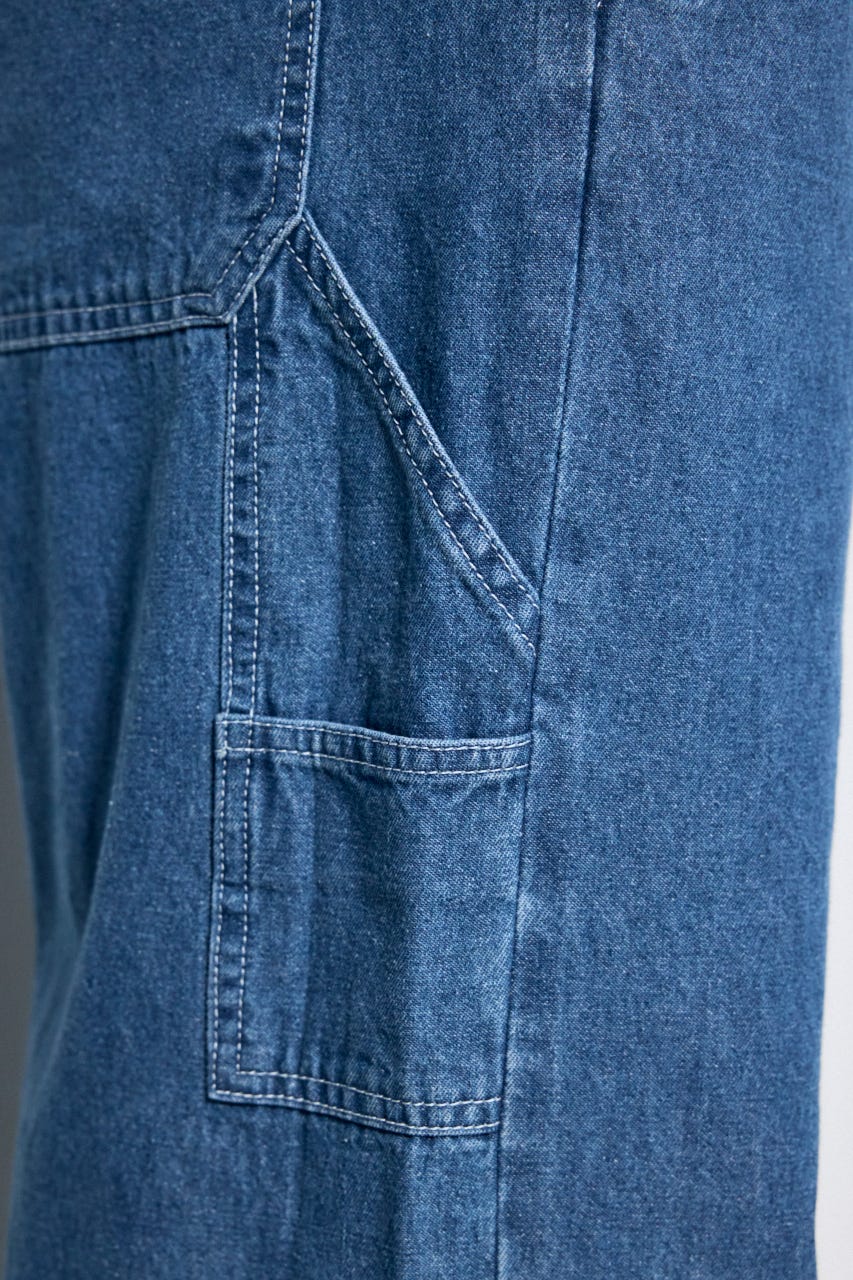 【POLO BCS×AZUL】ペインターデニム BLU L