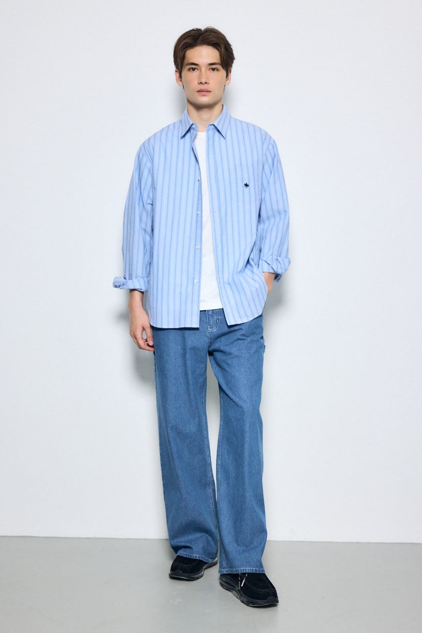 【POLO BCS×AZUL】ペインターデニム BLU L