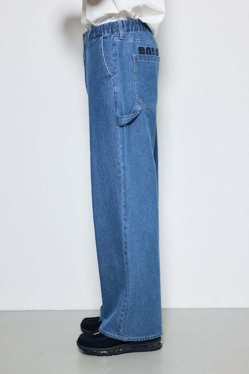【POLO BCS×AZUL】ペインターデニム BLU L