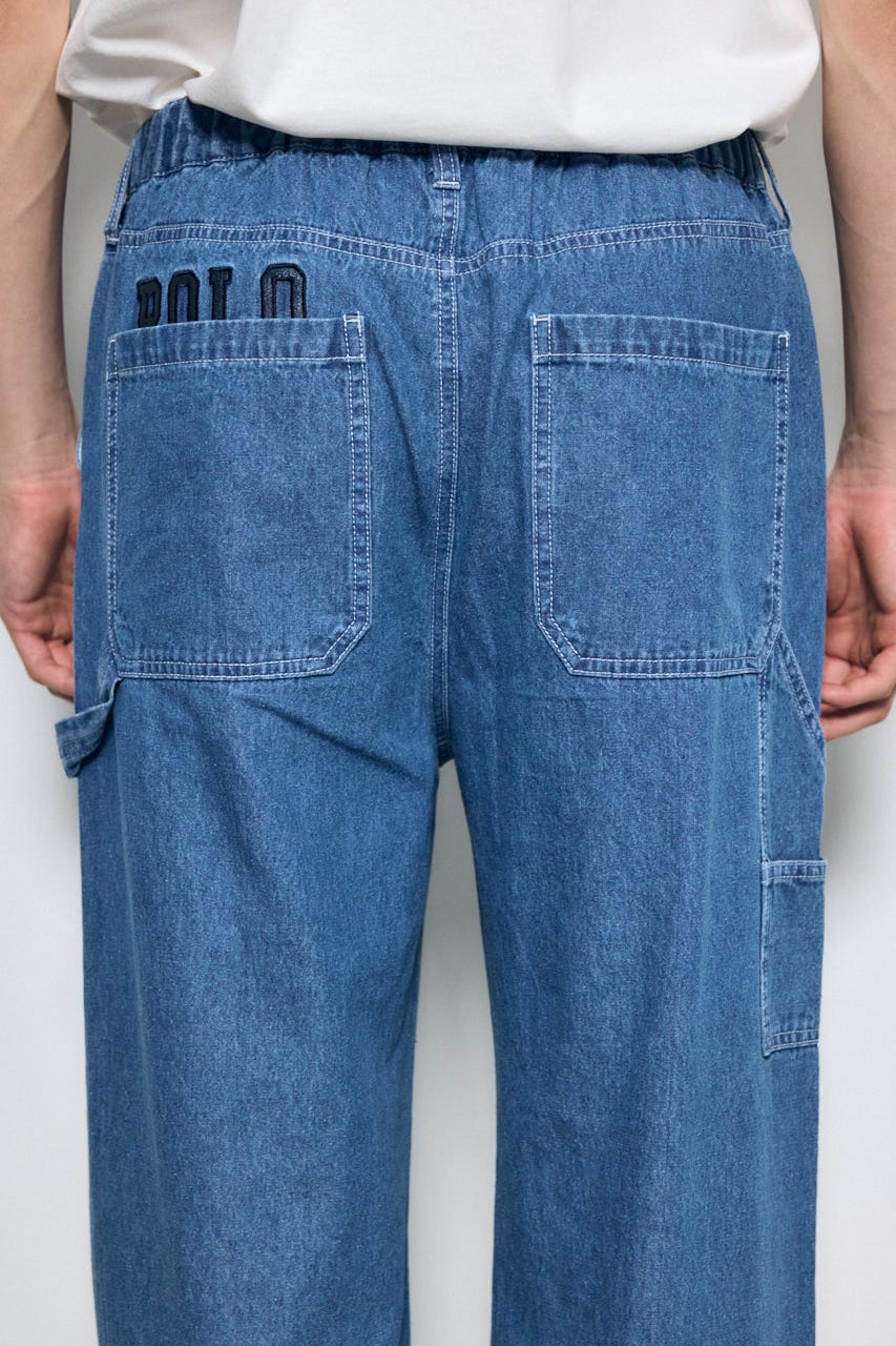 【POLO BCS×AZUL】ペインターデニム BLU L