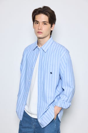 ＜先行予約＞【POLO BCS×AZUL】ストライプシャツ
