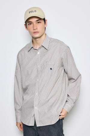 ＜先行予約＞【POLO BCS×AZUL】ストライプシャツ