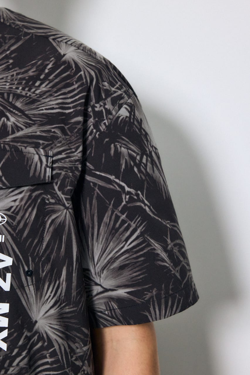 【RVCA×AZUL】総柄シャツ 柄BLK FREE