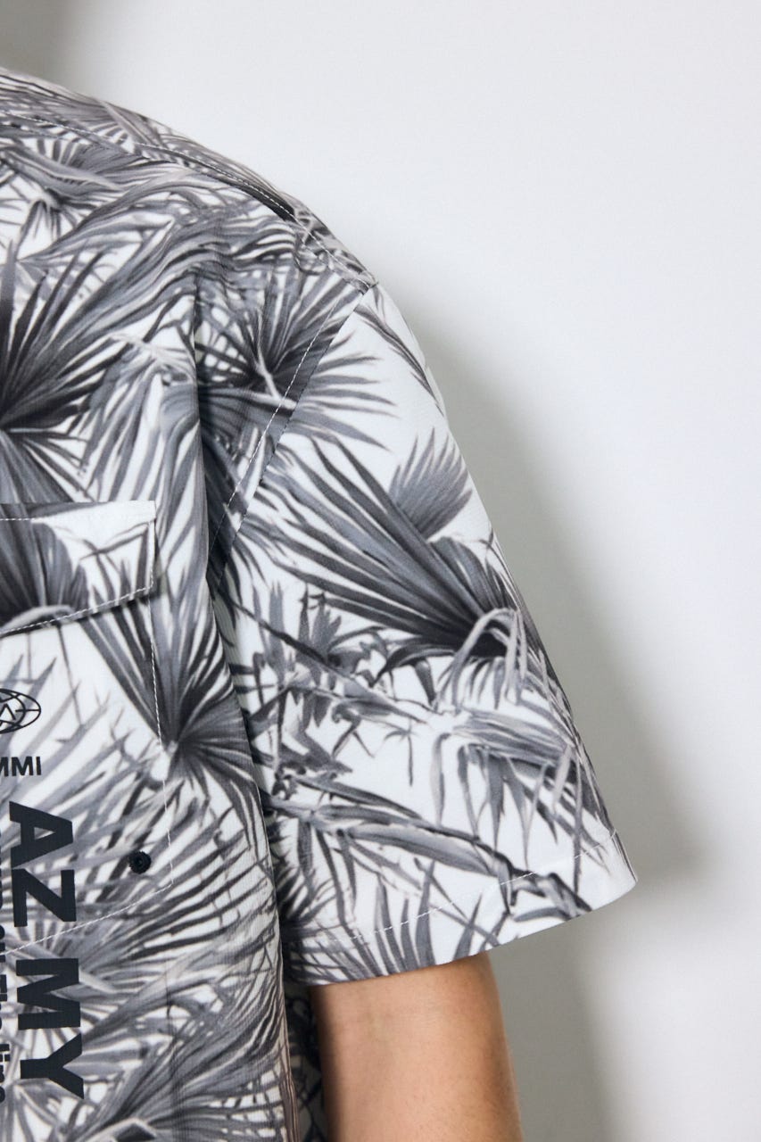 【RVCA×AZUL】総柄シャツ 柄WHT FREE