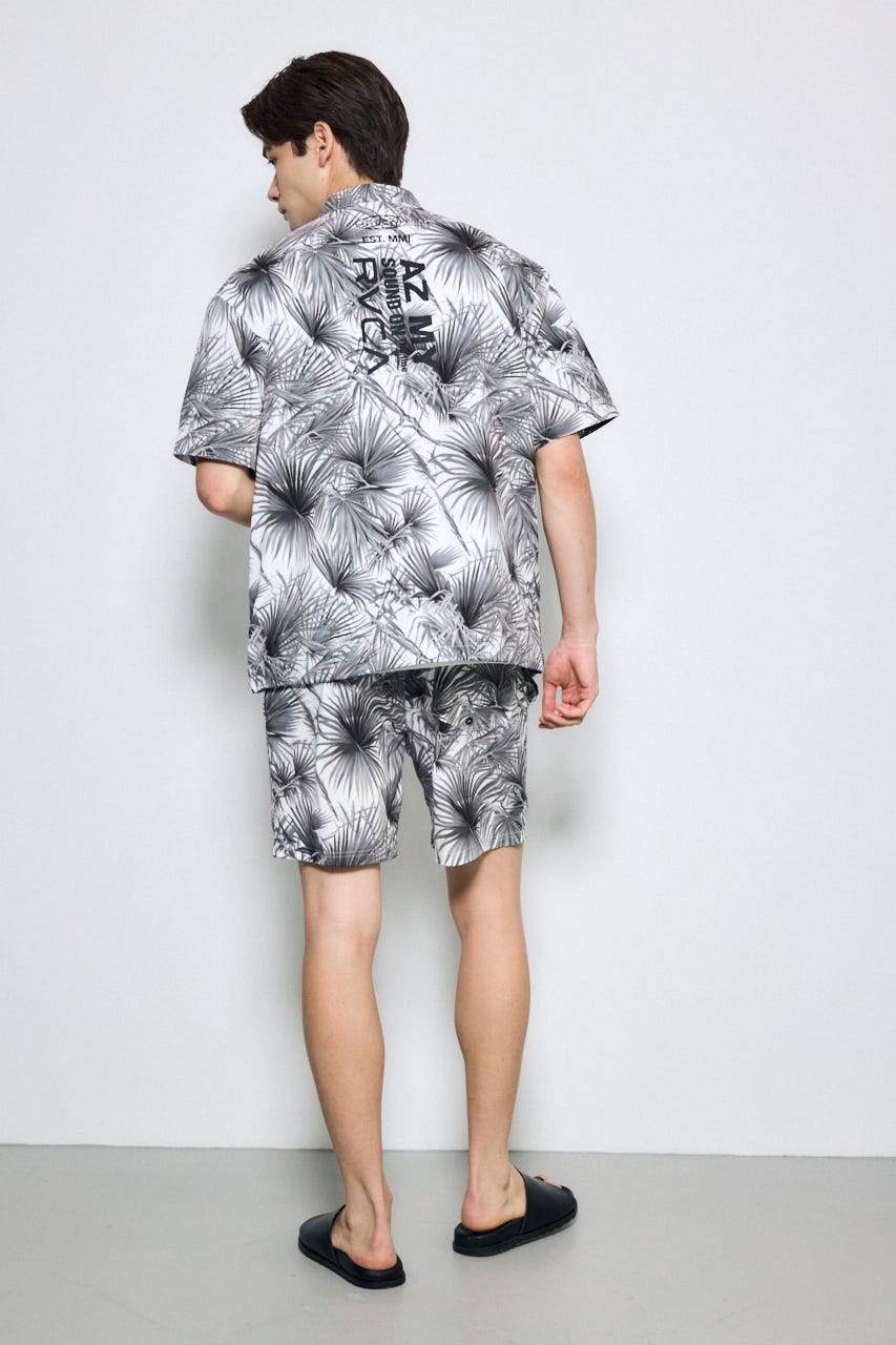 【RVCA×AZUL】総柄シャツ 柄WHT FREE