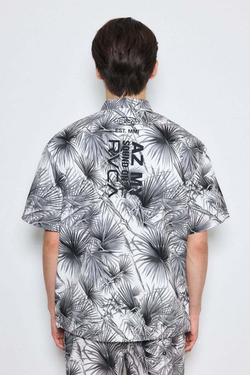 【RVCA×AZUL】総柄シャツ 柄WHT FREE