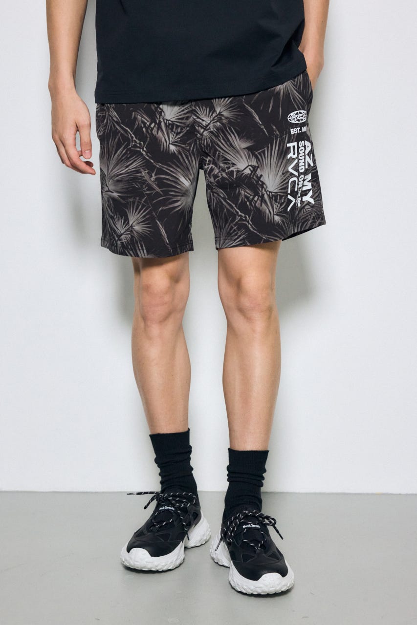 【RVCA×AZUL】総柄ショートパンツ 柄BLK FREE
