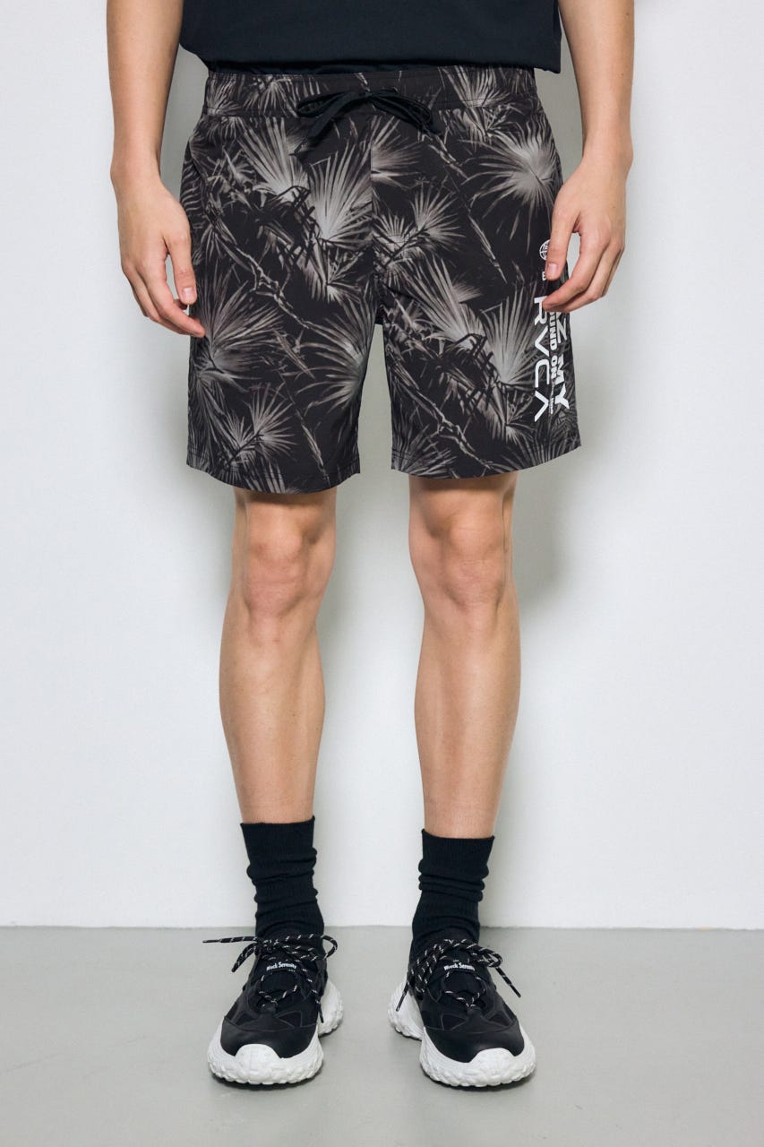 【RVCA×AZUL】総柄ショートパンツ 柄BLK FREE