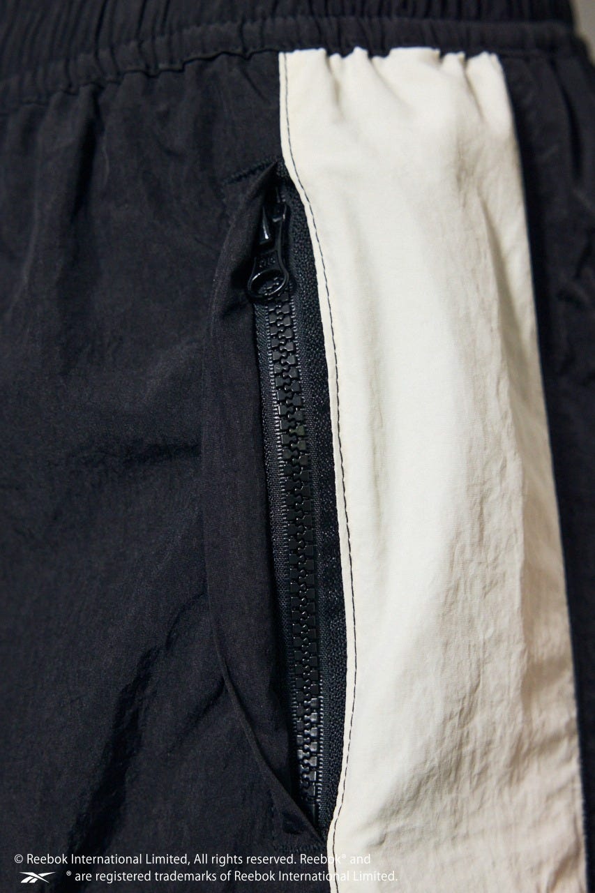 【REEBOK×AZUL】トラックパンツ BLK M