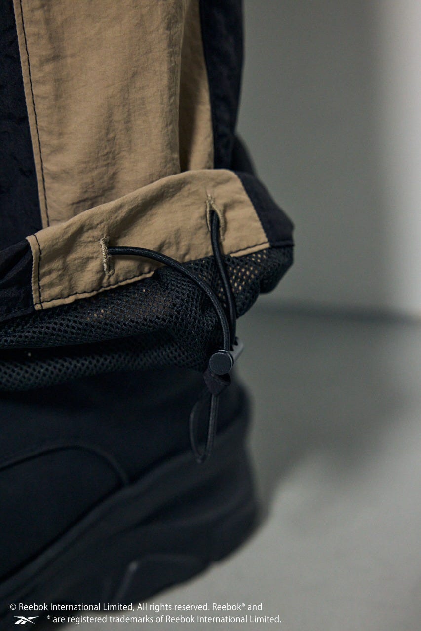【REEBOK×AZUL】トラックパンツ BLK M