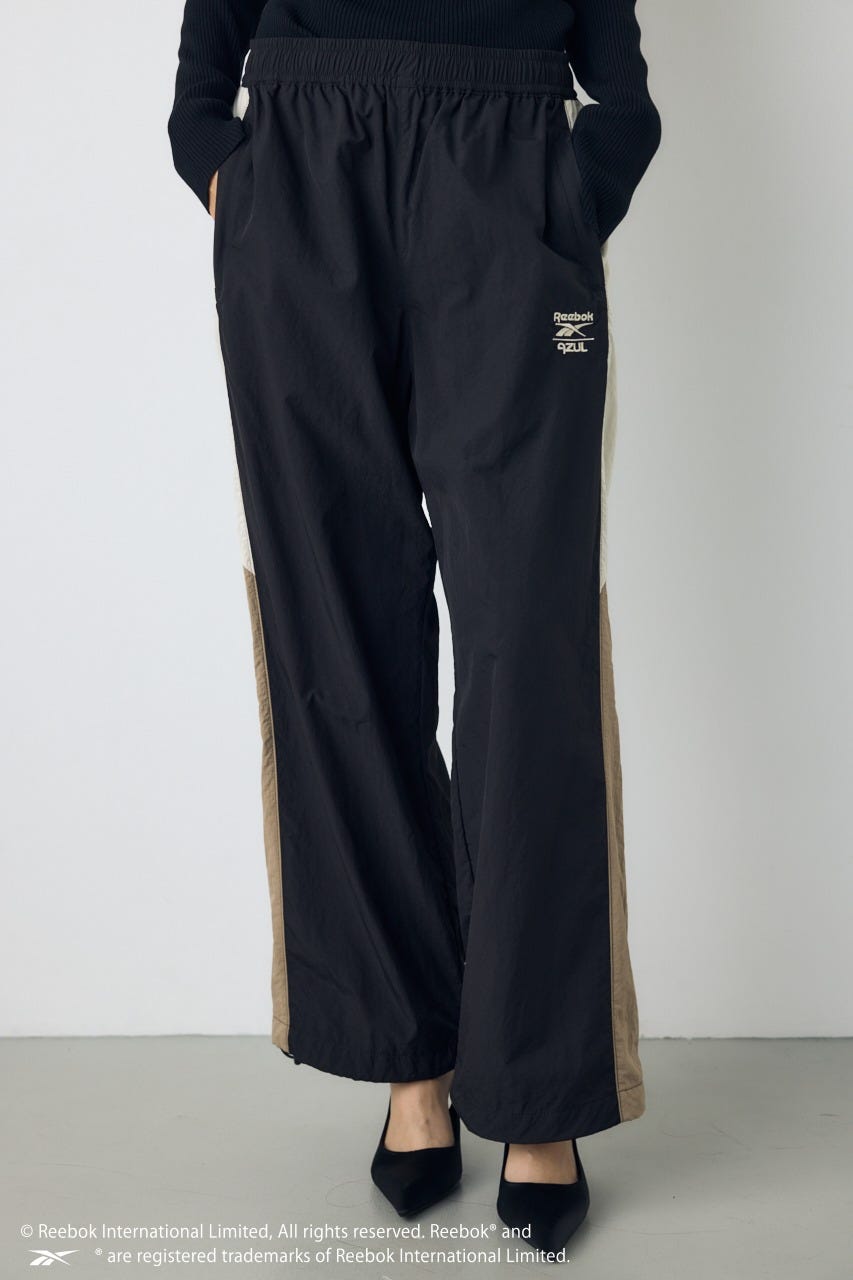 【REEBOK×AZUL】トラックパンツ BLK M