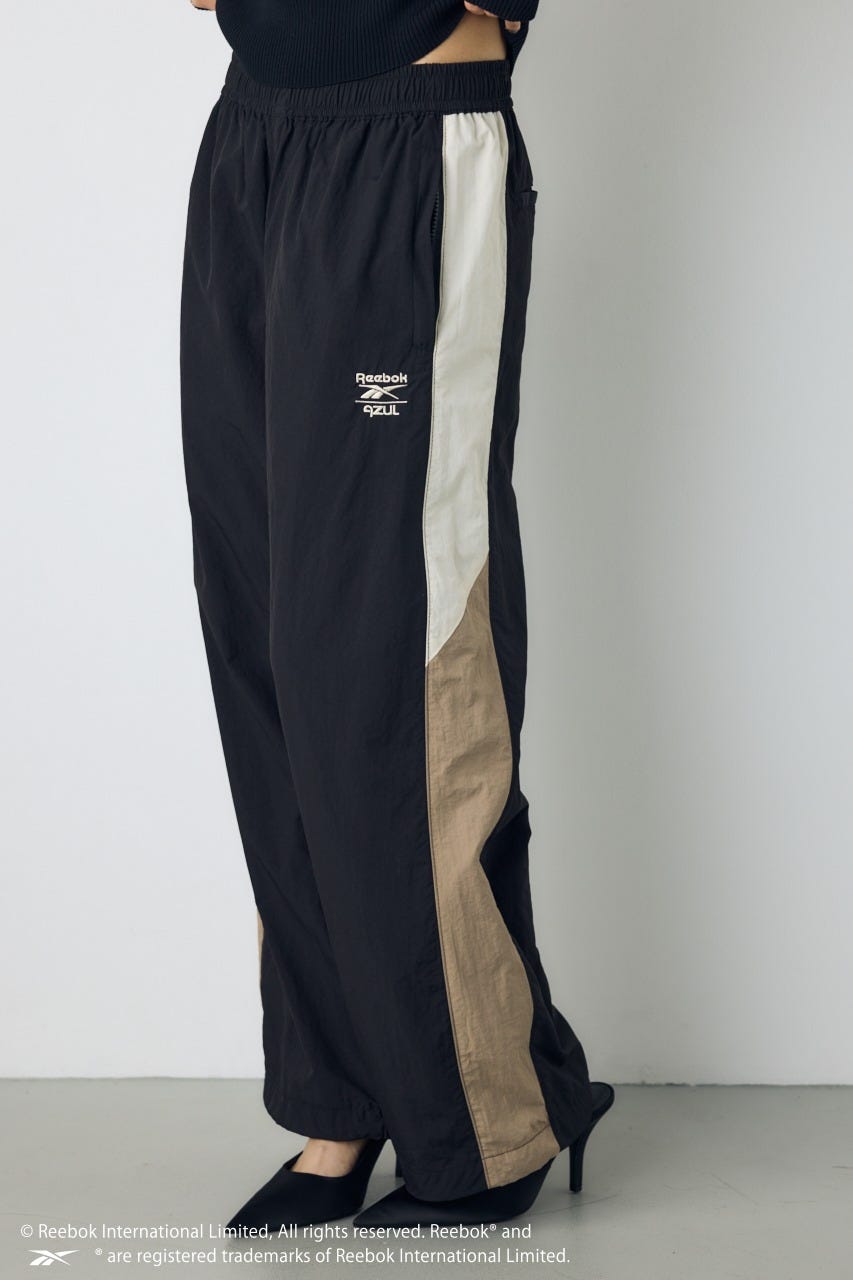 【REEBOK×AZUL】トラックパンツ BLK M