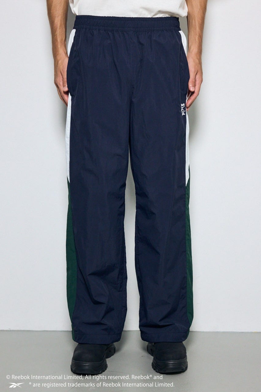 【REEBOK×AZUL】トラックパンツ NVY L