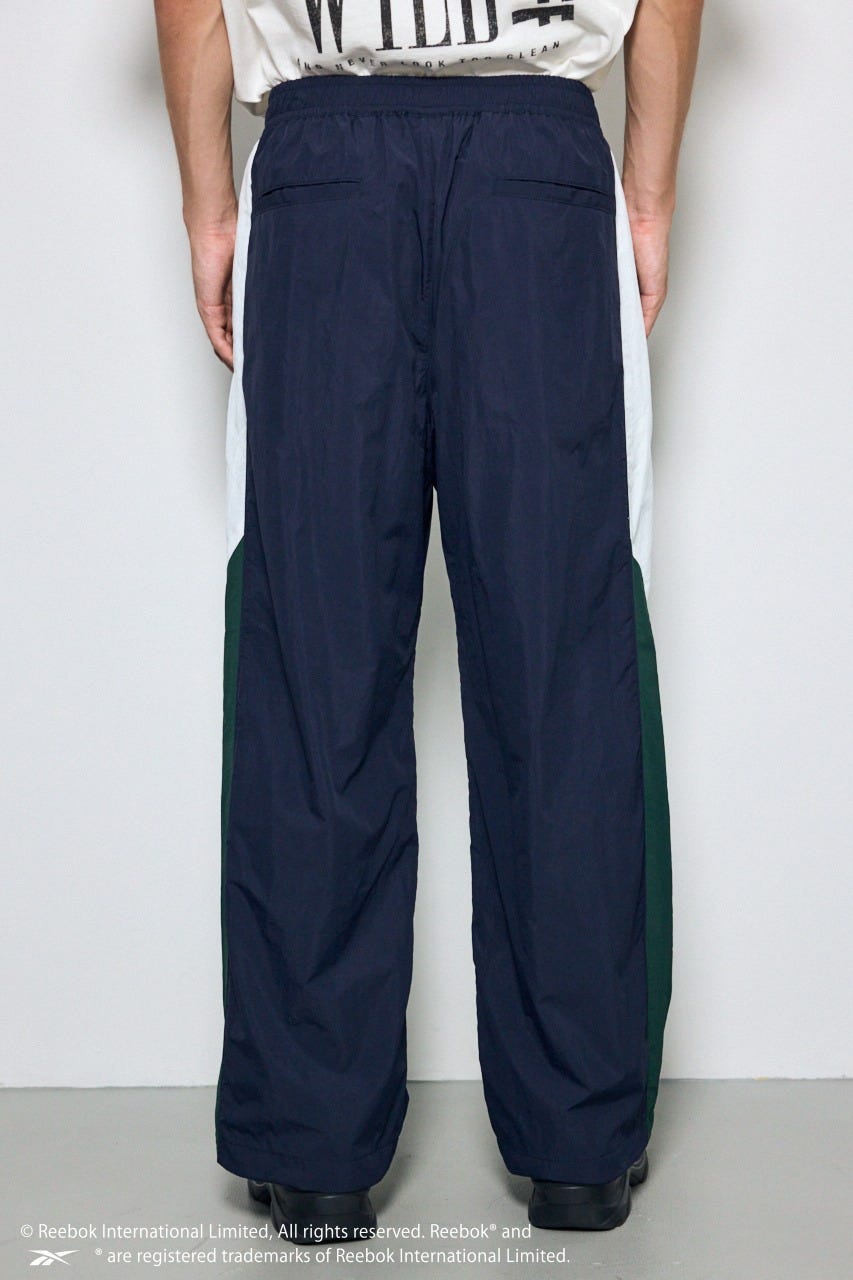 【REEBOK×AZUL】トラックパンツ NVY L
