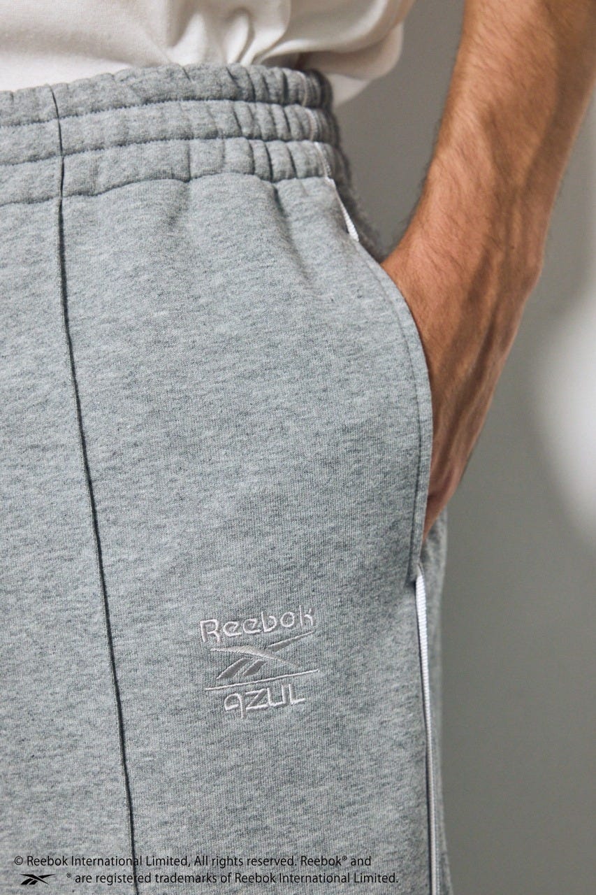【REEBOK×AZUL】スウェットパンツ T.GRY FREE