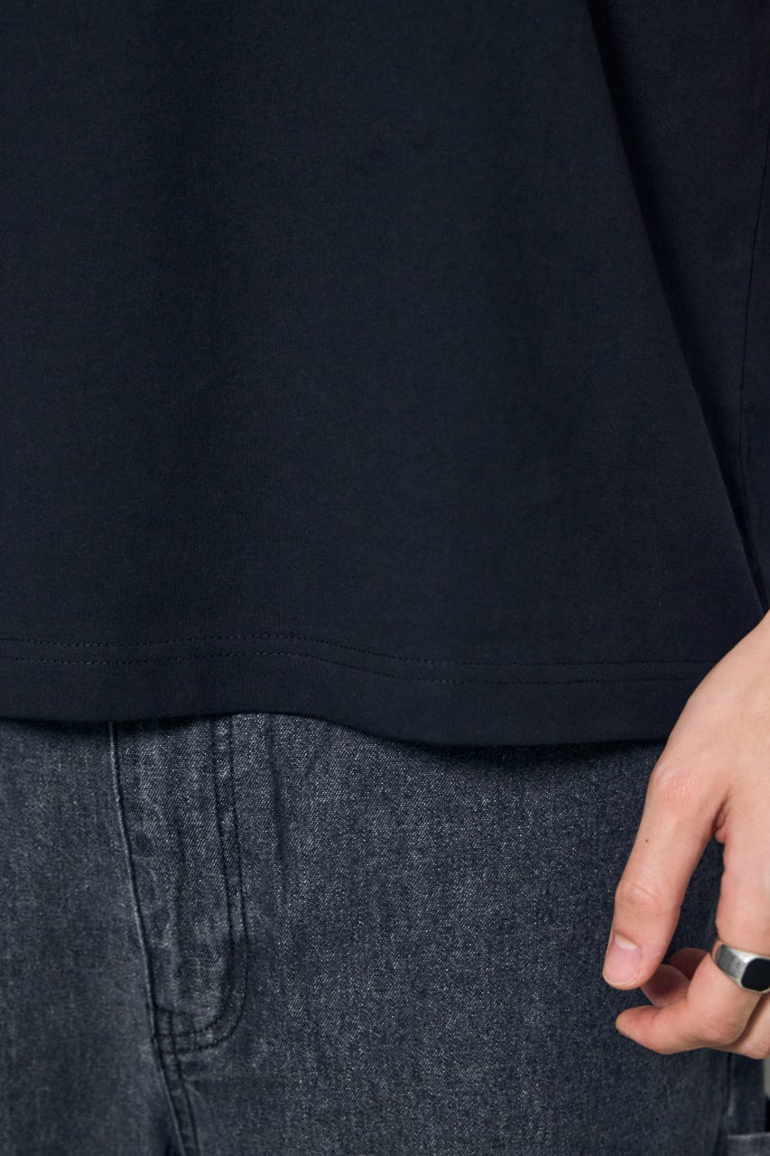 <先行予約>【POLO BCS×AZUL】ベア刺繍TEE BLK L