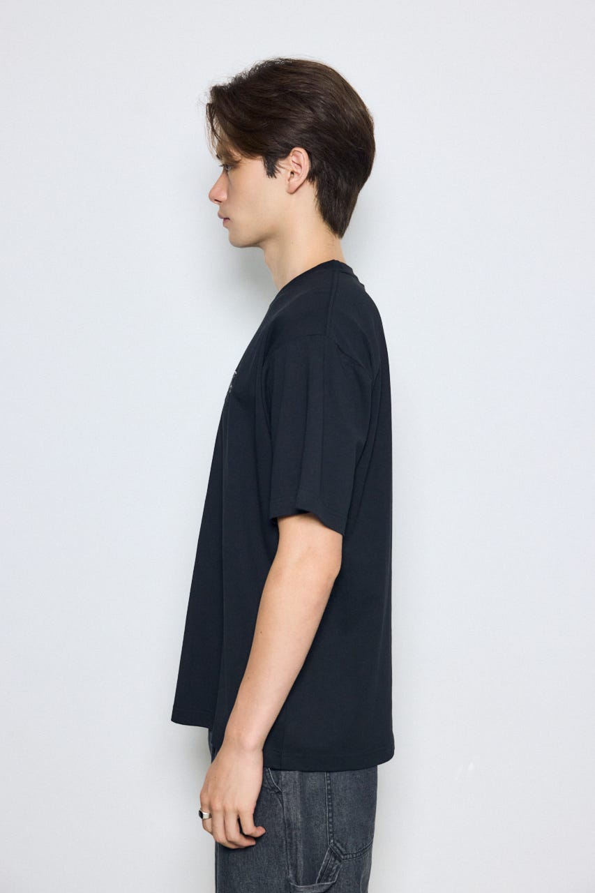 <先行予約>【POLO BCS×AZUL】ベア刺繍TEE BLK L