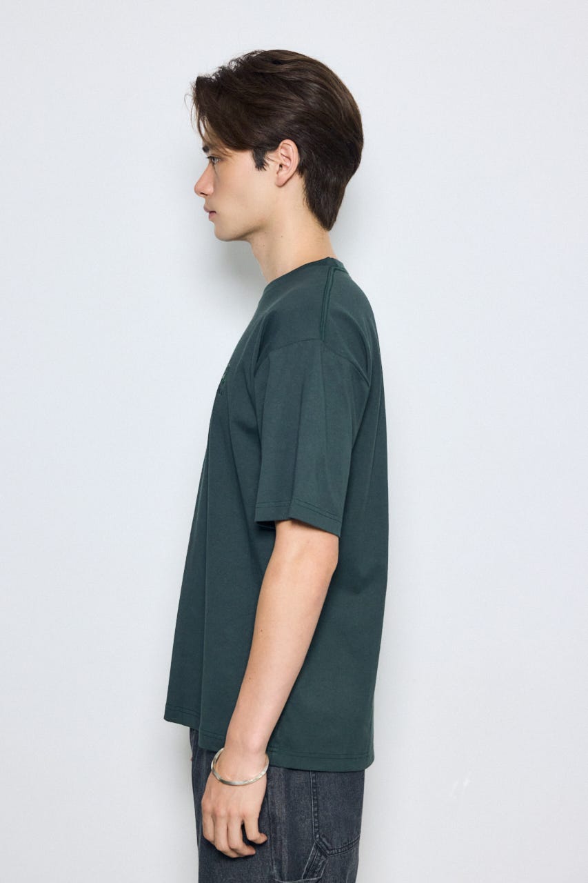 <先行予約>【POLO BCS×AZUL】ベア刺繍TEE D/GRN M