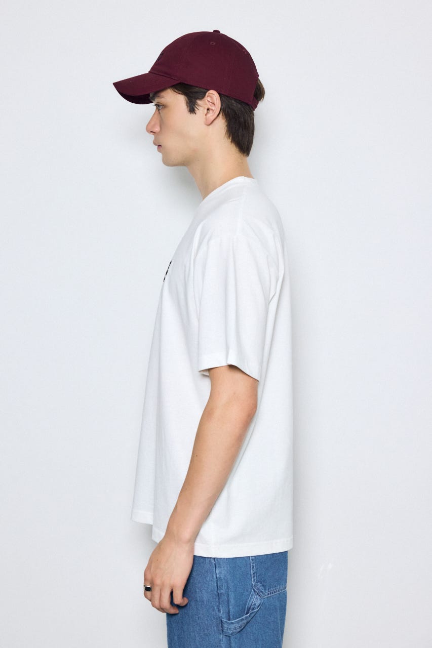 <先行予約>【POLO BCS×AZUL】ベア刺繍TEE WHT M