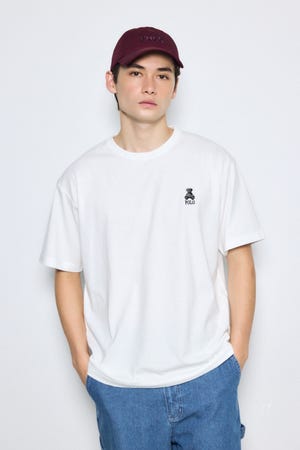 ＜先行予約＞【POLO BCS×AZUL】ベア刺繍TEE
