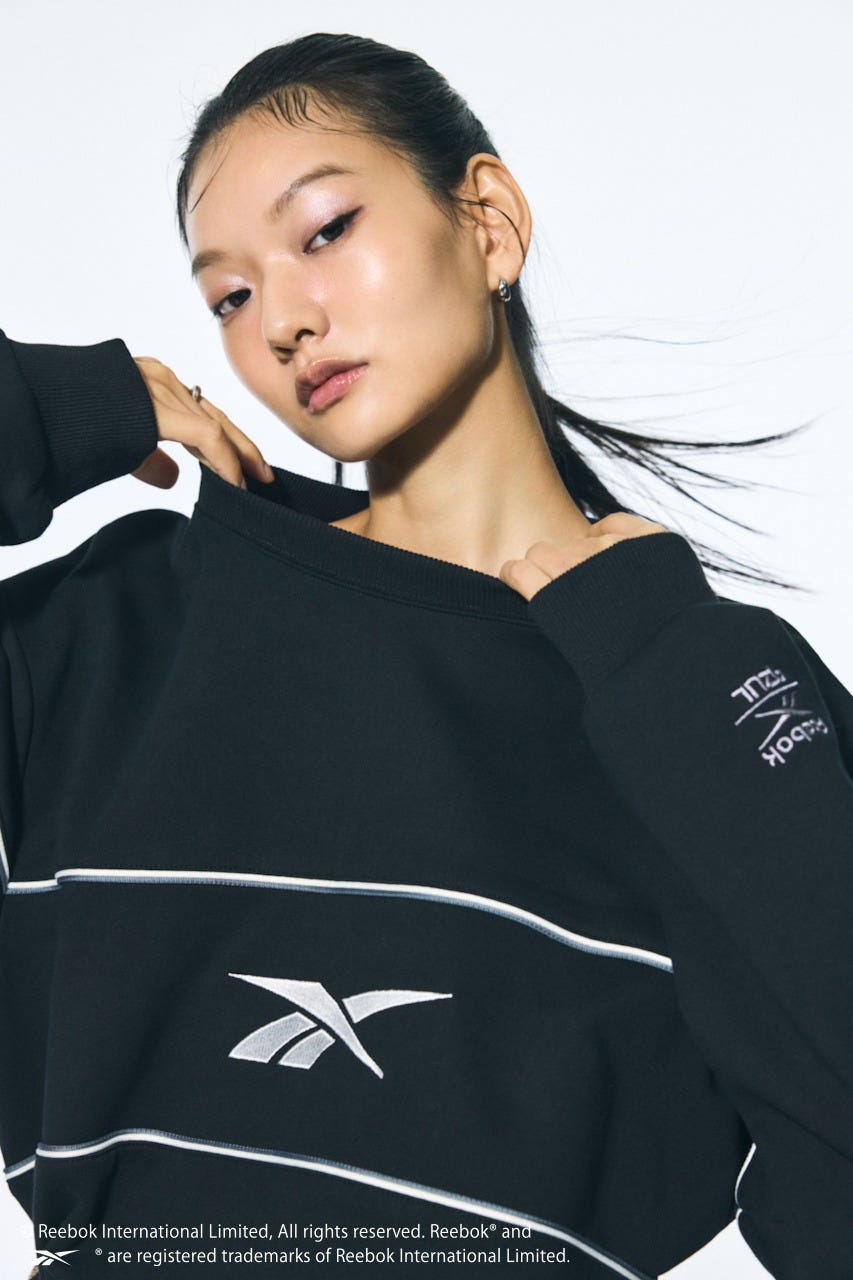 【REEBOK×AZUL】プルオーバー BLK FREE