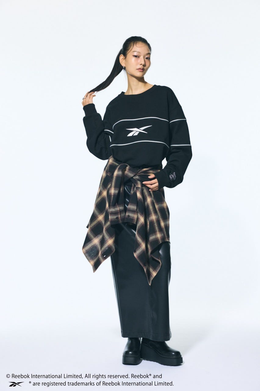 【REEBOK×AZUL】プルオーバー BLK FREE