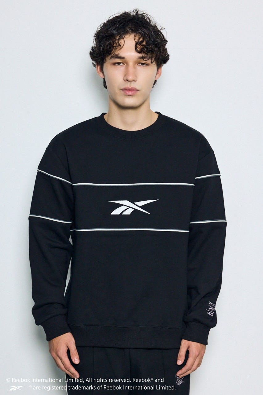 【REEBOK×AZUL】プルオーバー BLK FREE