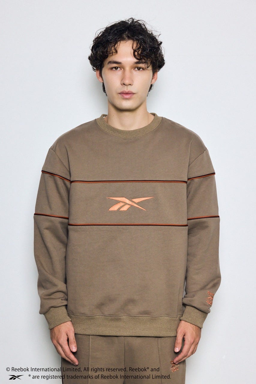 【REEBOK×AZUL】プルオーバー BRN FREE
