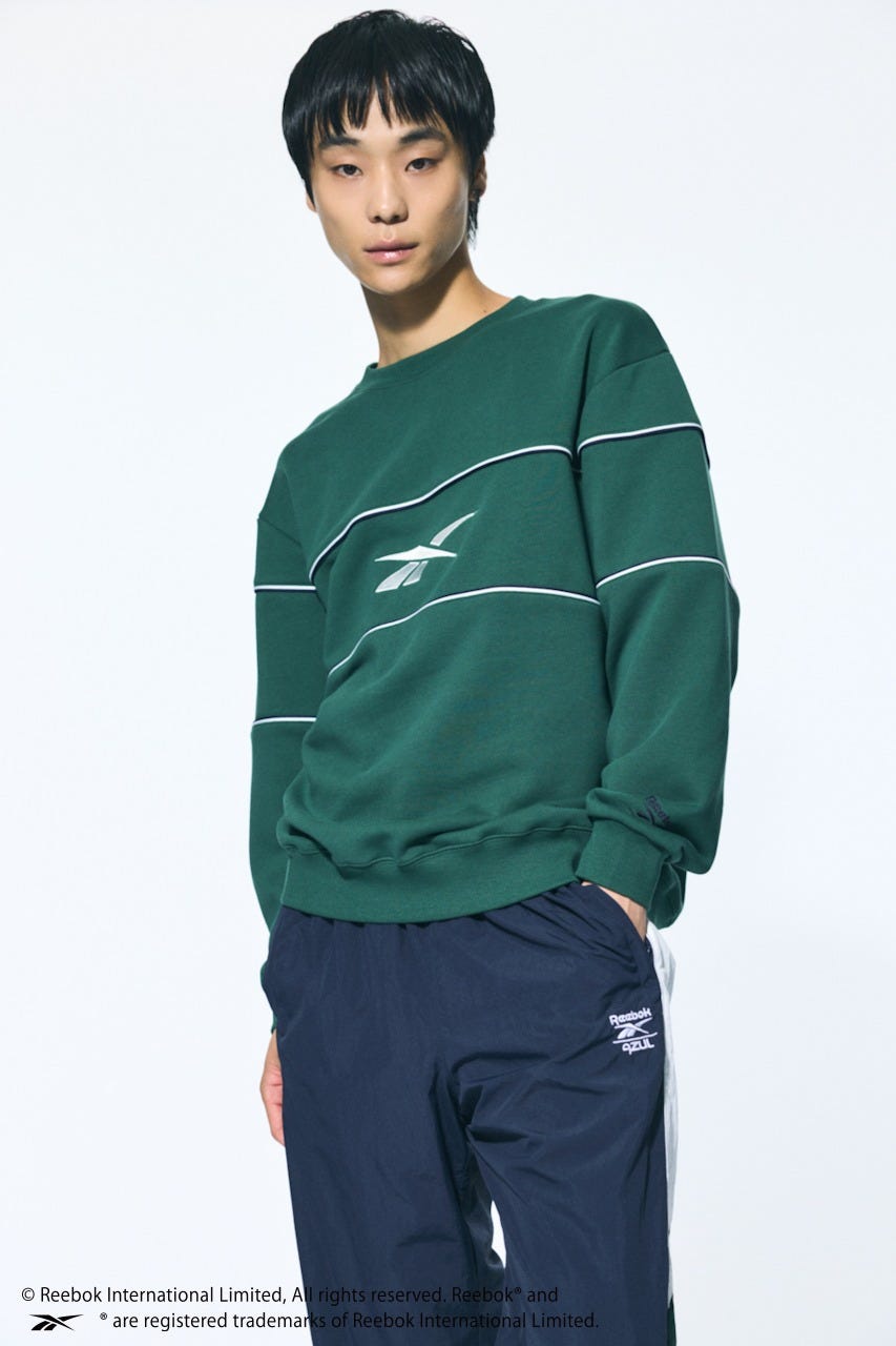 【REEBOK×AZUL】プルオーバー GRN FREE